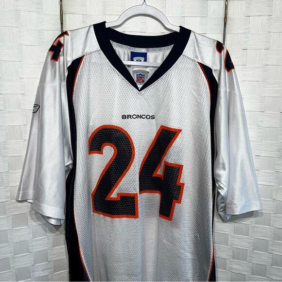 Broncos Mens Jersey Champ Bailey #24 Size XL Sporty Football NFL - Picture 2 of 11